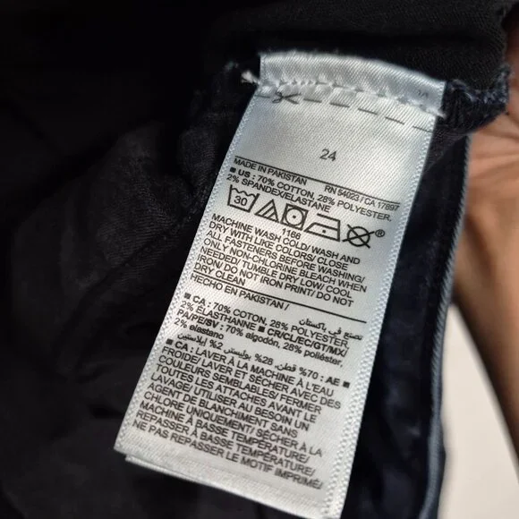 Old Navy Womens High-Rise Rockstar Super Skinny Jeans Dark Wash Size 24 - Picture 5 of 7